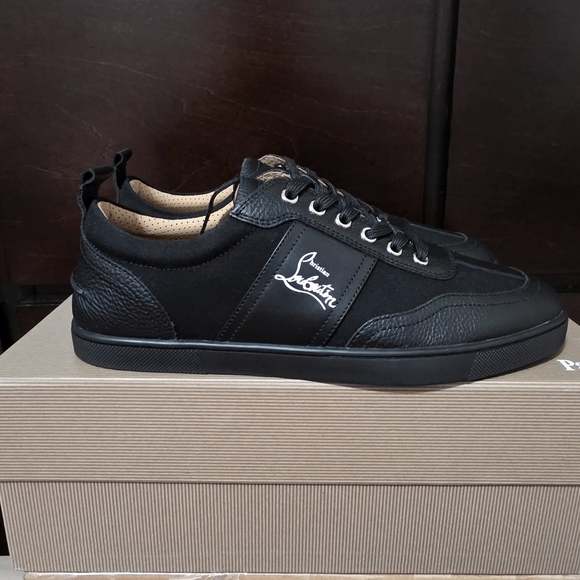 Christian Louboutin Black Red Bottoms Men 44 (10.5-11) - Picture 7 of 7